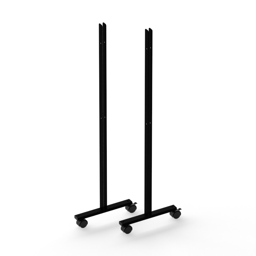 Halter für Raumteiler auf Rollen – Set = 2 Stck