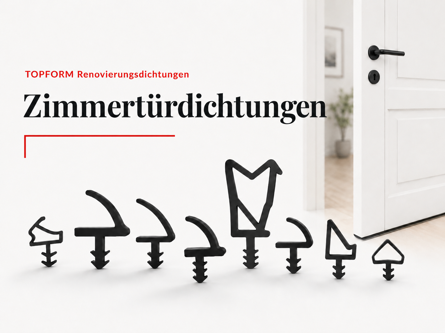 Zimmertürdichtungen
